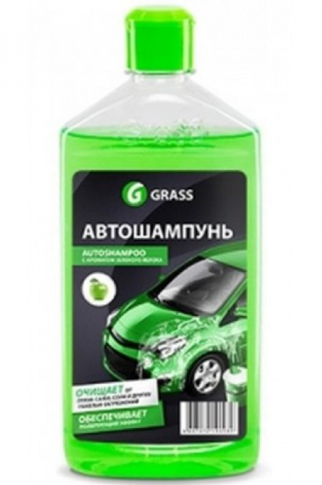 Автошампунь Grass Universal (зеленое яблоко) 1 л.