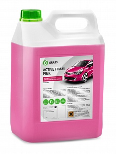 Средство для бесконтактной мойки GraSS "Active Foam Pink". 6 кг.