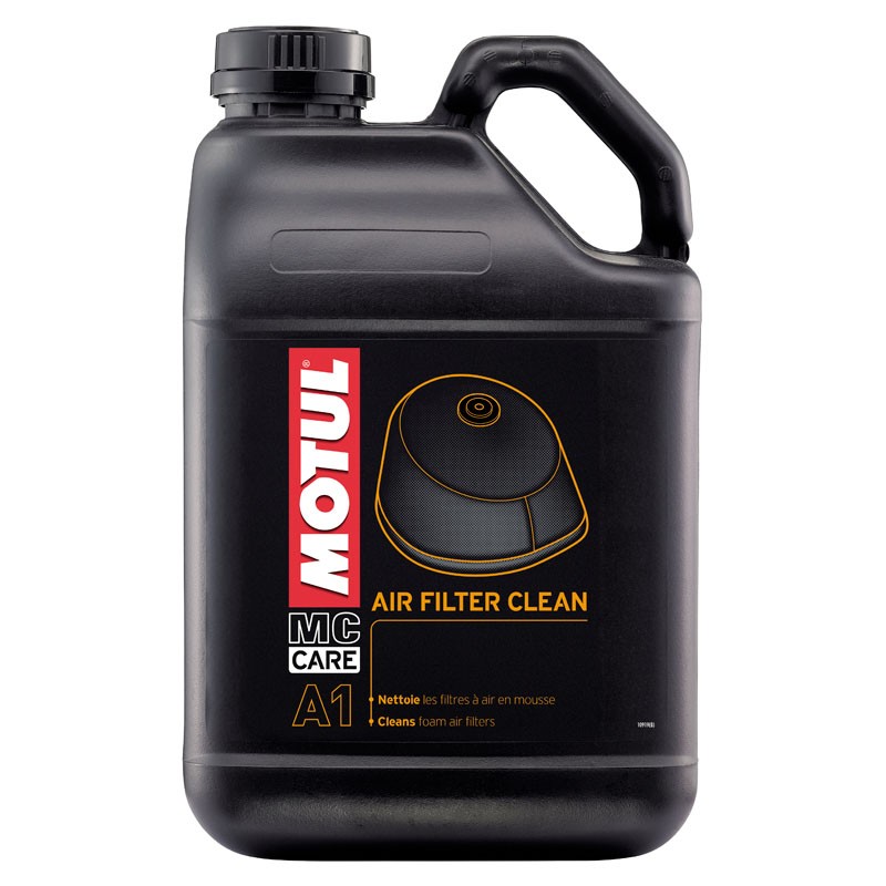 Средство для очистки поролоновых фильтров Motul A1 AIR FILTER CLEAN, 5 литров