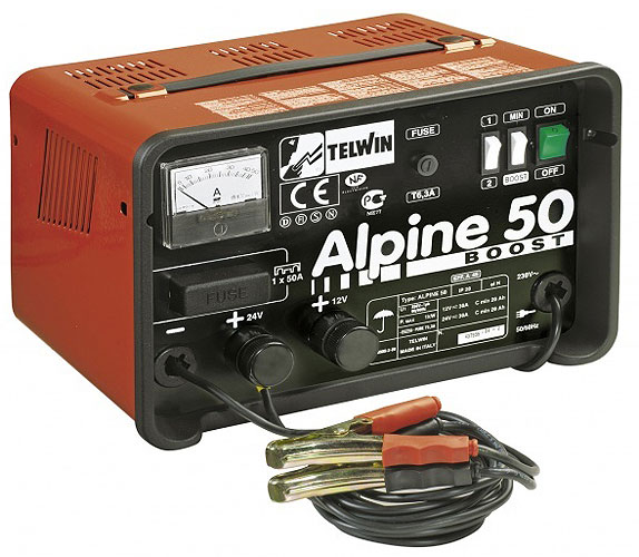 Зарядное устройство для аккумулятора Telwin Alpine 50 Boost