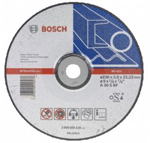Отрезной круг Bosch МЕТАЛЛ 230 Х 2.5 мм