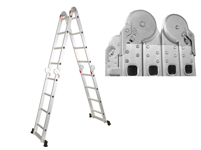 Лестница многофункциональная алюминиевая 570 см 14,6 кг STARTUL (ST9732-05)