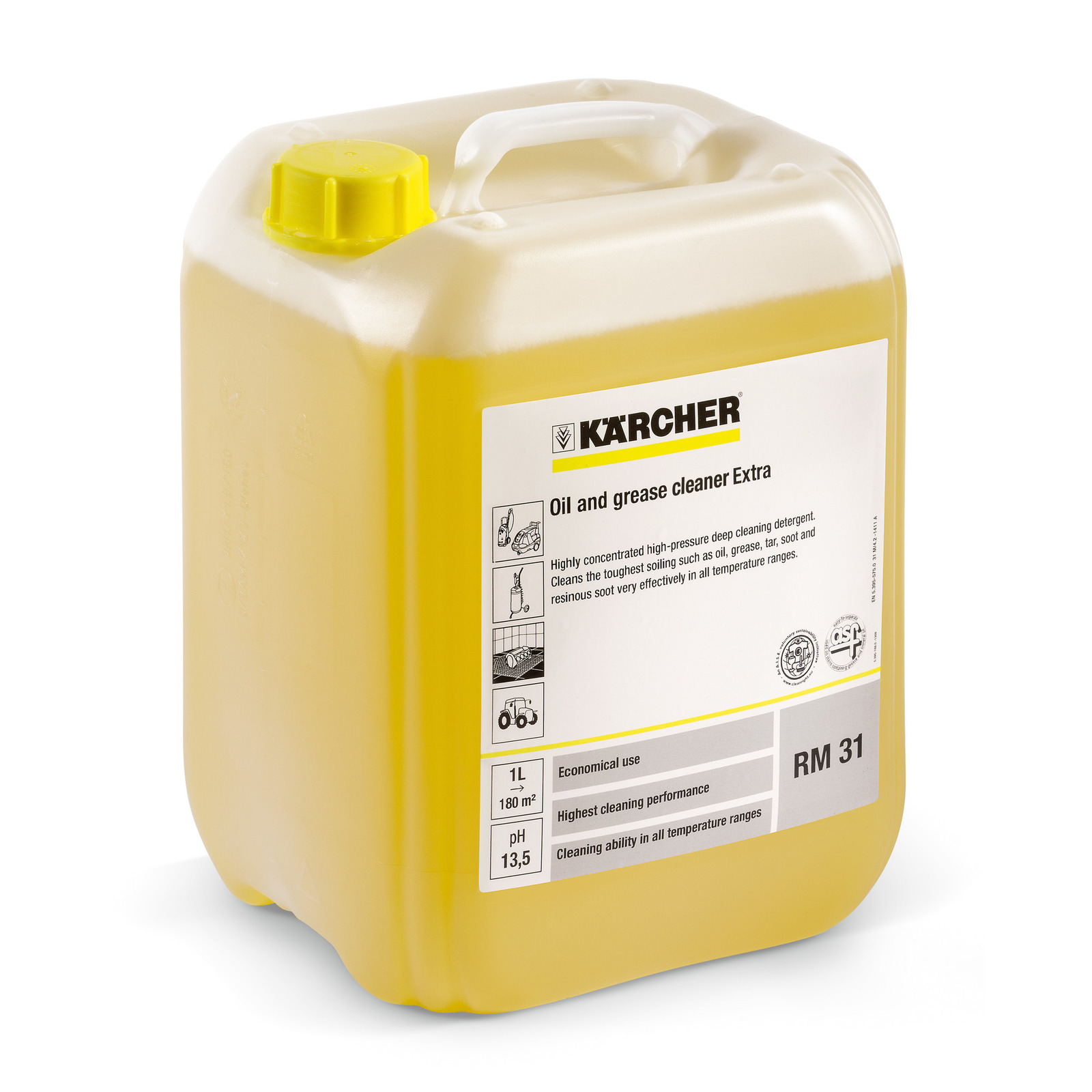 Средство для устранения масляно-жировых загрязнений Karcher RM 31, 10 литров