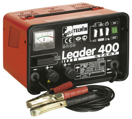 Зарядное устройство для аккумулятора Telwin Leader 400 Start