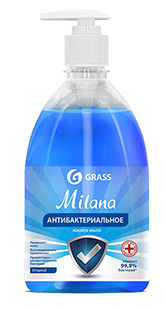 Мыло жидкое антибактериальное для рук GraSS "Milana Original". 500мл.