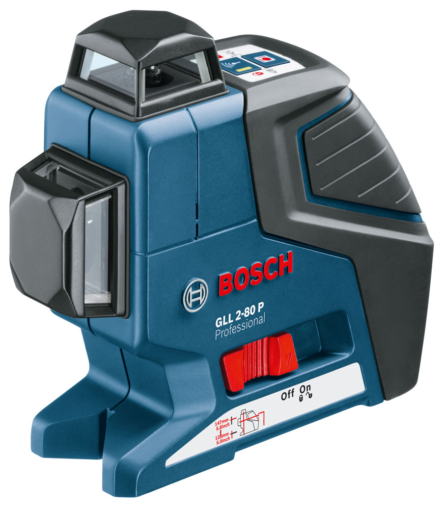 Лазерный нивелир Bosch GLL2-80 P+BM1+LR2