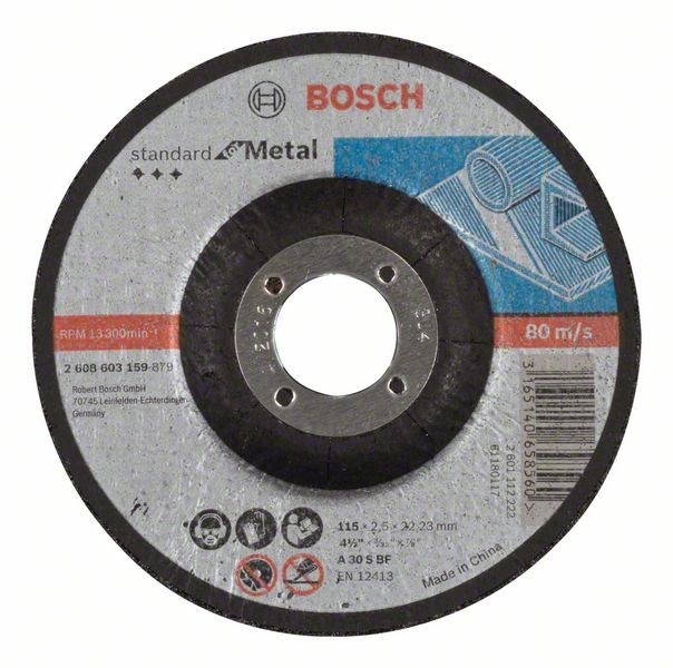 Отрезной круг Bosch StandardMetal 115х2.5х22мм