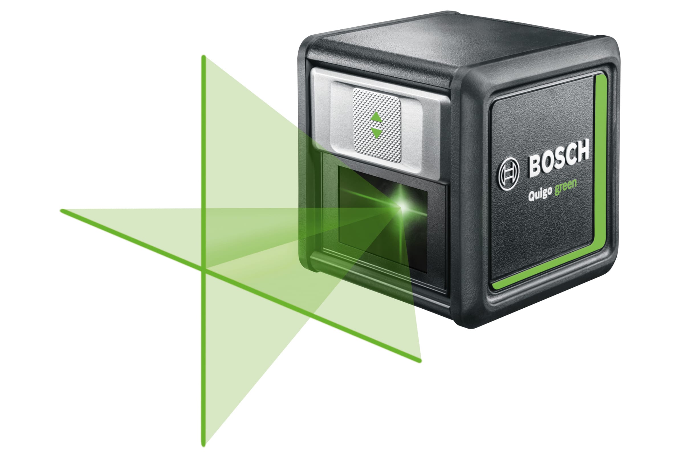 Нивелир лазерный BOSCH Quigo Green Basic с держателем в кор.