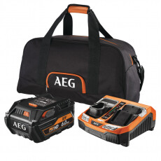 Аккумулятор (2) с зарядным устройством AEG SET LL18X0BL (в сумке)