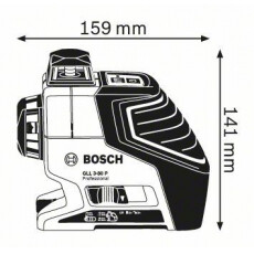 Линейный нивелир Bosch GLL3-80P+BM1