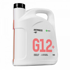 Жидкость охлаждающая низкозамерзающая "Антифриз G12+ -40" (канистра 5 кг)