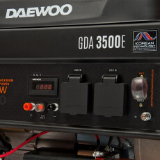 Генератор бензиновый Daewoo Power GDA 3500E