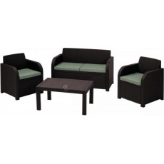 Комплект мебели KETER Carolina set, коричневый