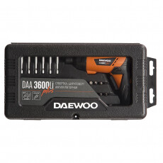 Отвёртка аккумуляторная Daewoo Power DAA 3600Li Plus