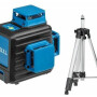 Нивелир лазерный линейный BULL LL 3401 c аккумулятором и штативом в кор.