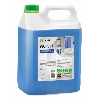 Средство для чистки сантехники GraSS "WC-GEL", 5,3 кг