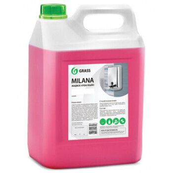 Мыло жидкое для рук GraSS "Milana" (спелая черешня) 5 кг