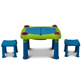 Детский набор Keter Creative Play Table (Криэйтив Тэйбл) с табуретками