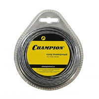 Шнур кордовый CHAMPION Alu Twist 2.4 мм, 12 м (витой)
