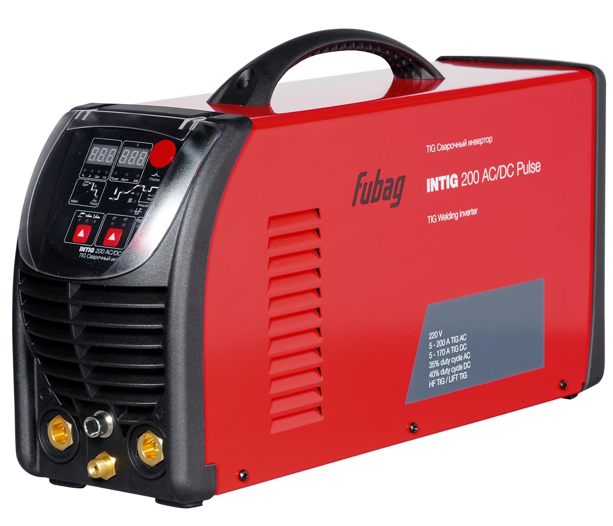 Инвертор сварочный аргонодуговой FUBAG INTIG 200 AC/DC PULSE