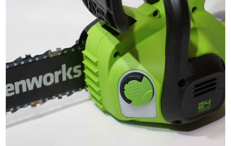 Пила цепная аккумуляторная Greenworks G24CS25 24В