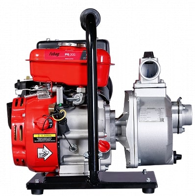 Мотопомпа для чистой воды FUBAG PG 300