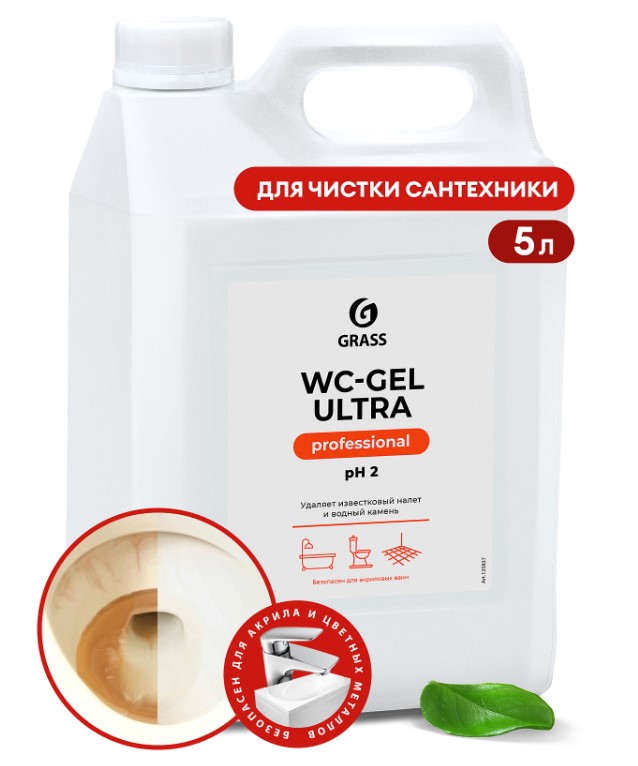 Чистящее средство "WC-gel ultra" 5л