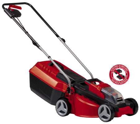 Газонокосилка аккумуляторная Einhell GE-CM 18/30 Li-Solo