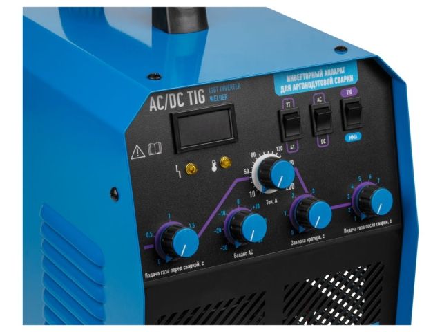 Инвертор сварочный аргонодуговой SOLARIS TIG-220 AC/DC