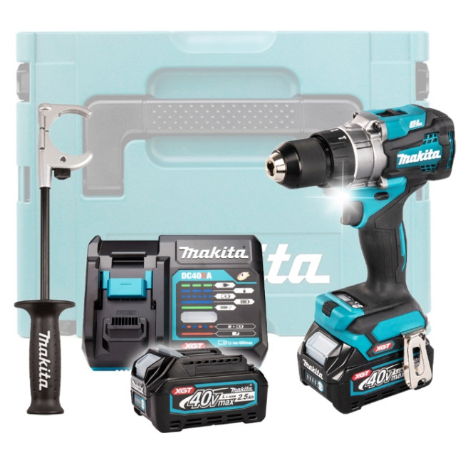 Аккумуляторная дрель-шуруповерт MAKITA XGT DF 001 GD201