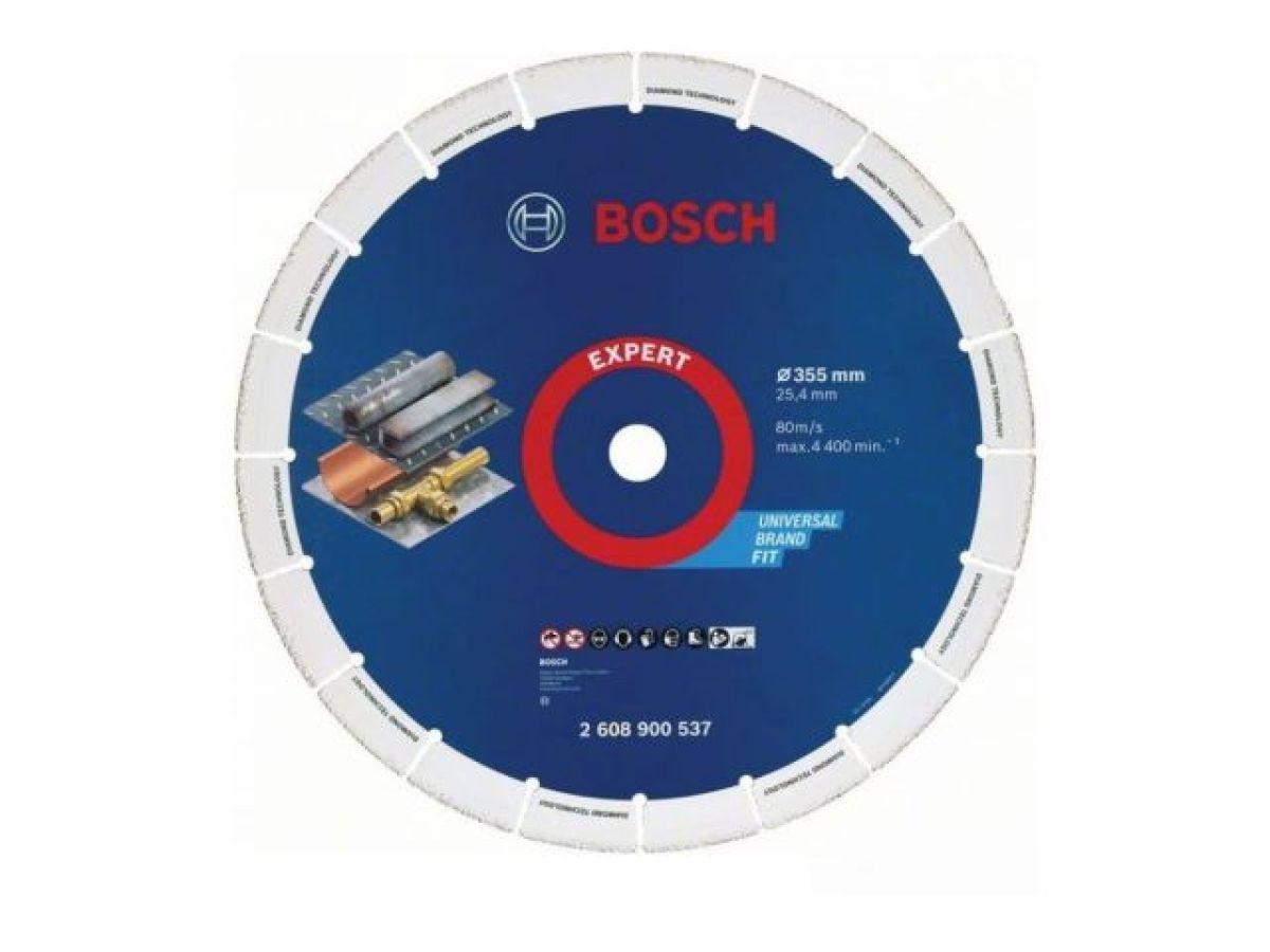 Круг алмазный 355х25 мм по металлу BOSCH Expert for Metal (2608900537)