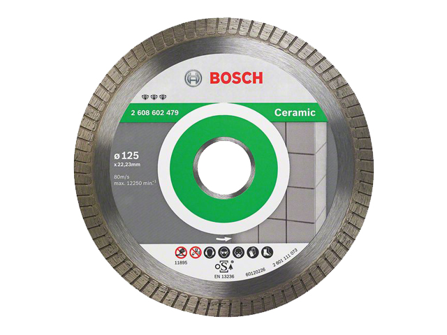 Алмазный круг 125х22,23мм керамика Best Turbo (BOSCH)