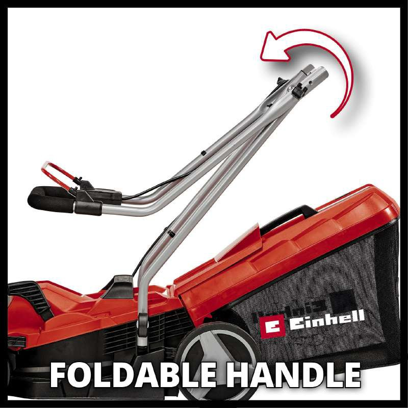 Газонокосилка аккумуляторная Einhell GE-CM 18/33 Li-Solo