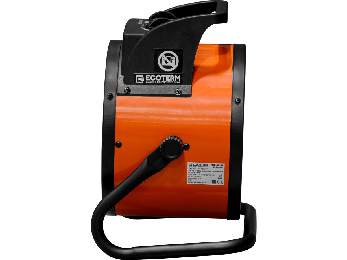 Нагреватель воздуха электрический Ecoterm EHR-03/1F