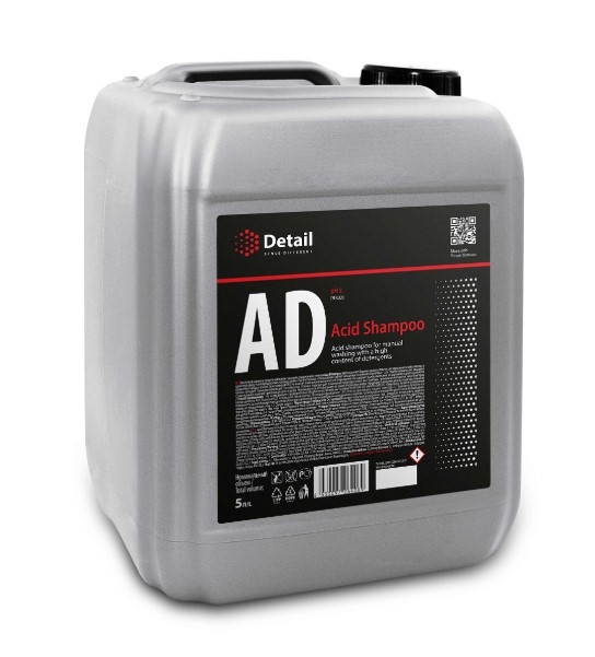 Средство моющее Detail AD "Acid Shampoo", 5л