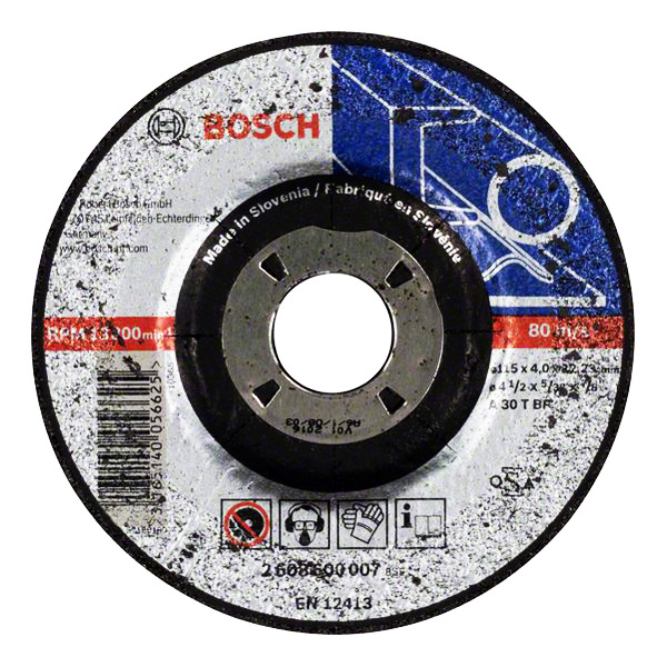 Зачистной круг Bosch металл 115 Х 4 мм