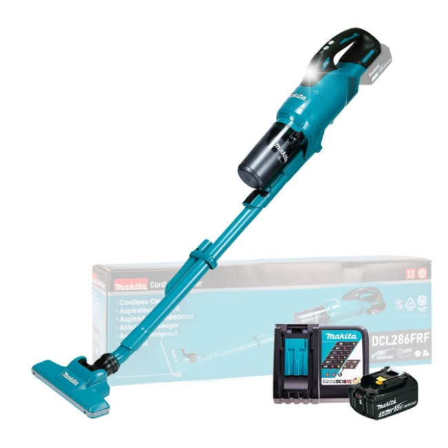 Аккумуляторный пылесос MAKITA DCL286FRF (АКБ 3Ач + ЗУ)