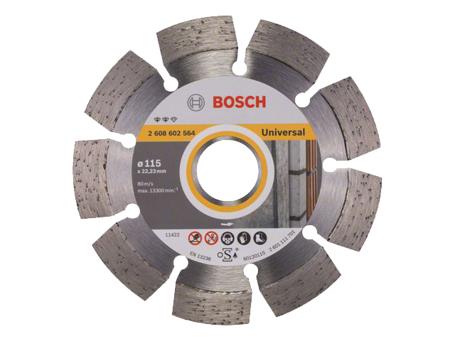 Алмазный круг 115х22,23мм универсальный Expert (BOSCH)