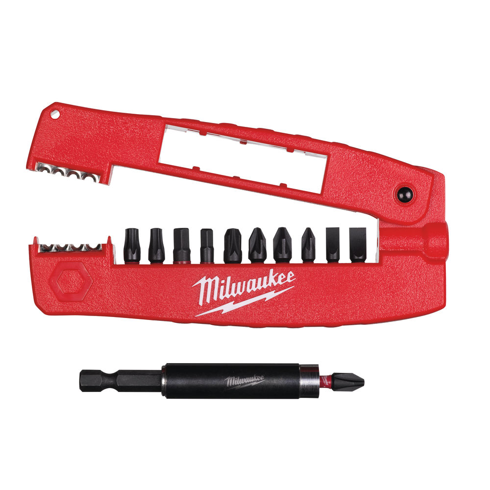 Набор ударных бит для шуруповерта MILWAUKEE SHOCKWAVE IMPACT DUTY (11 шт)