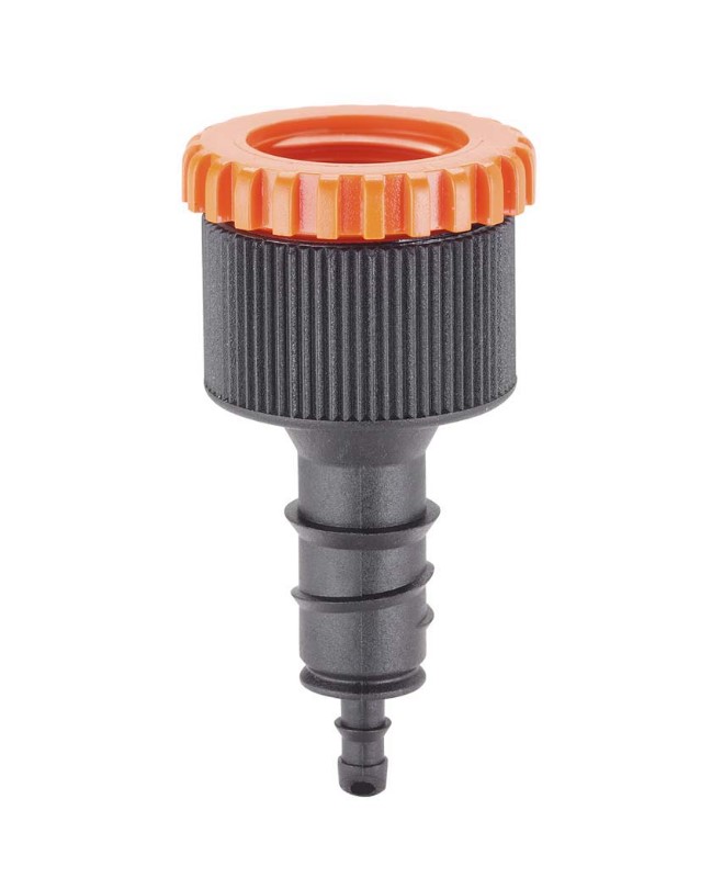 Переходник резьбовой Claber для шланга 1/2" - 1/4"