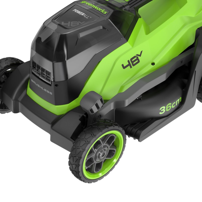 Аккумуляторная газонокосилка Greenworks GD24X2LM361 2×24V (без АКБ и ЗУ)