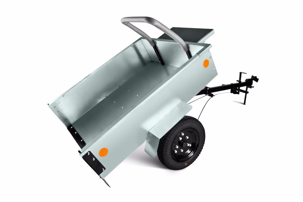 Тележка Мобил К ТПМ-350-1 оцинкованая разборная для садовых тракторов   (1200х1000)