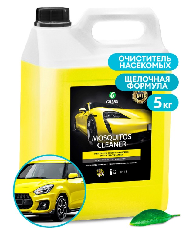 Средство для удаления следов насекомых GraSS "Mosquitos Cleaner", 5кг