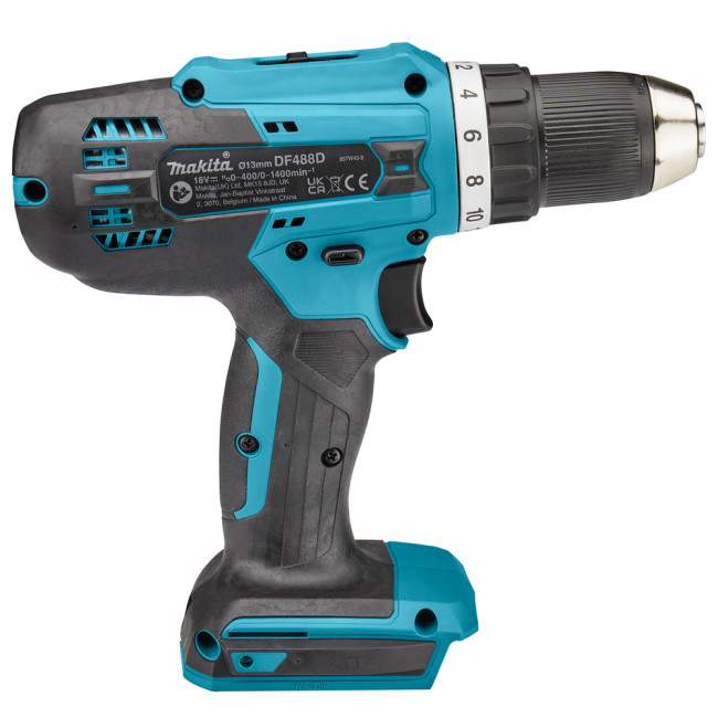 Аккум. шуруповерт MAKITA 18 В G-series DF488D002 в кейсе