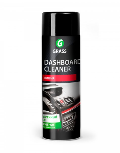 Полироль-очиститель пластика GraSS "Dashboard Cleaner" (вишня), 650мл