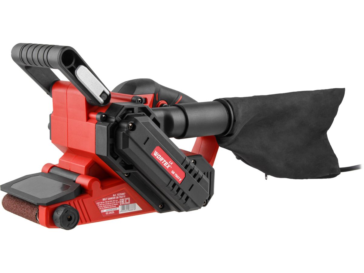Ленточная шлифмашина Wortex LX SB 7507 E в кор.