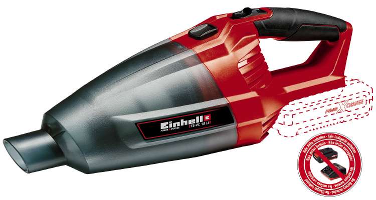 Аккумуляторный пылесос Einhell TE-VC 18 Li-Solo
