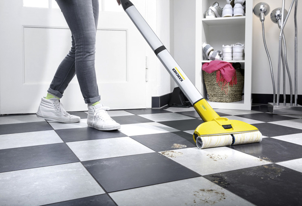 Аккумуляторная вертикальная электрошвабра Karcher FC 3 Cordless