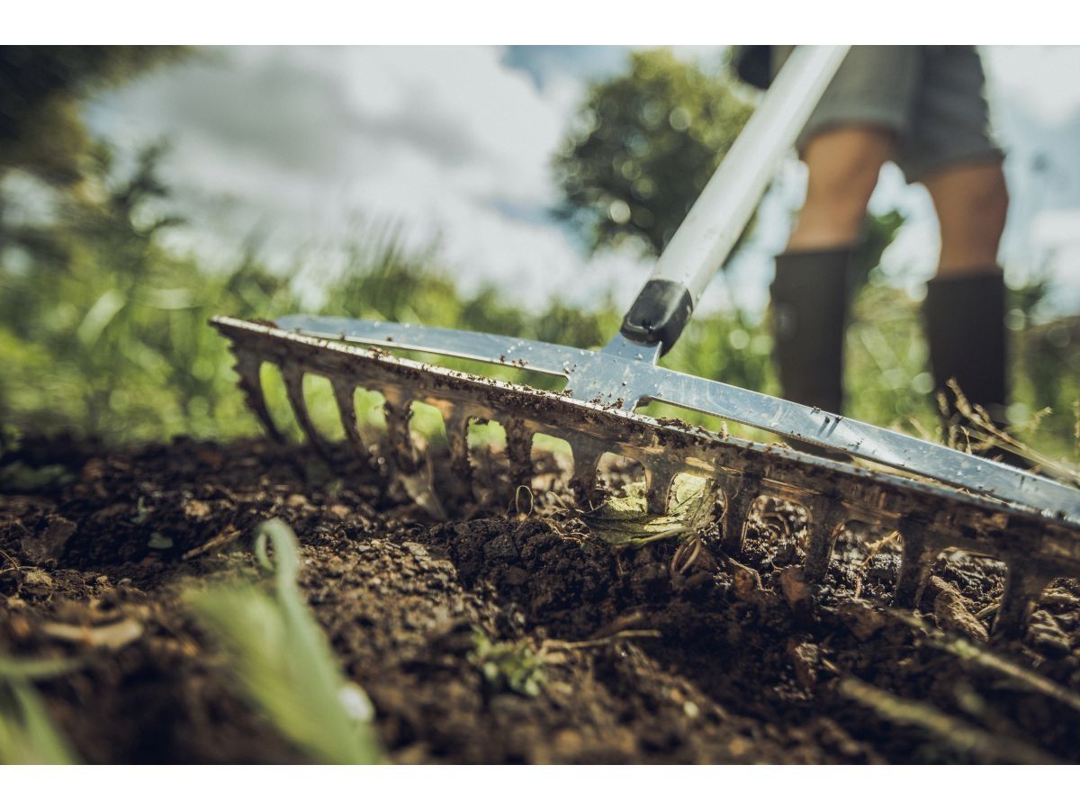 Грабли для грунта средние Xact FISKARS (1027039)