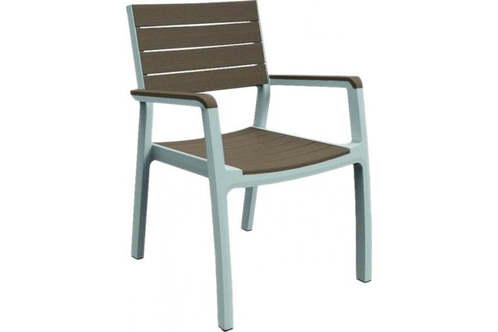 Стул Keter Harmony armchair (серо-коричневый)